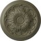 Ekena Millwork Damon Ceiling Medallion (Fits Canopies up to 3 3/8"), Hand-Painted Spartan Stone, 20"OD x 1 1/2"P CM20DASSF - alternate 1